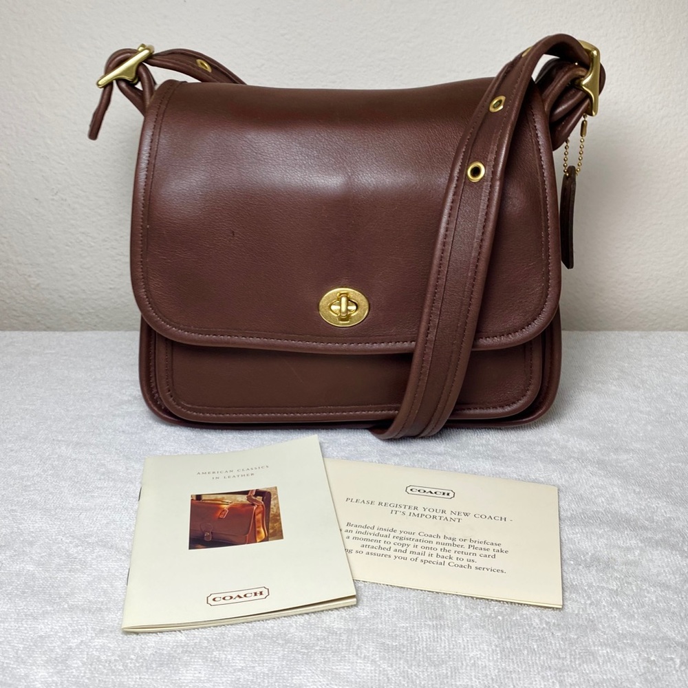 MINT Vintage Coach Rambler, Chocolate, USA 1998